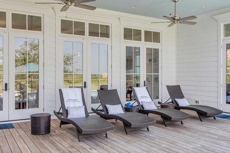 Lounge Area By Pool