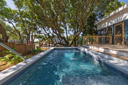 Dive into your sparkling pool