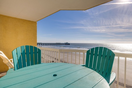 Sea Folly - Balcony overlooking Folly Pier