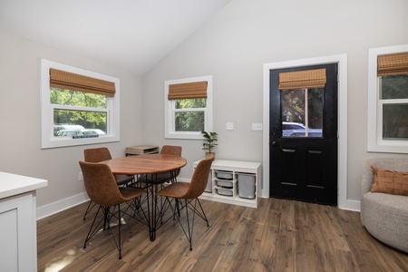 Step into your open concept living space from the front door