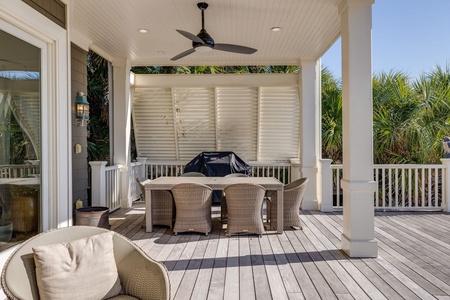 Sunset Point features a grill for cooking out