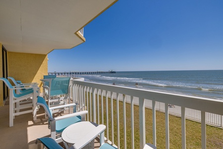 Step out onto your private terrace and take in the views