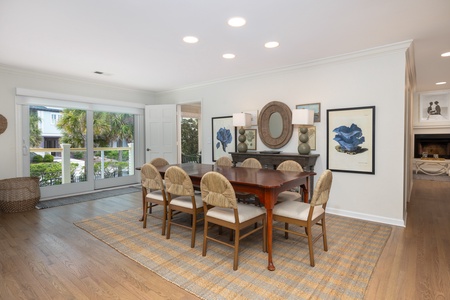 Gather everyone around this beautiful dining table