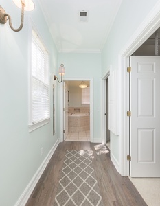 Upstairs Primary Hallway to Ensuite