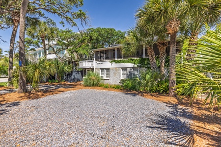 You won't have to search for beach parking with your private driveway