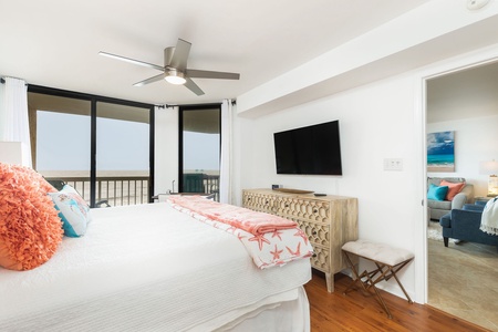 Oceanfront Master Bedroom