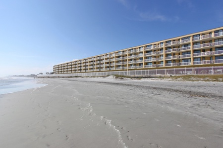 Charleston Oceanfront Villas viewed from the beach
