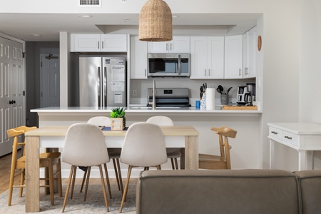 Your kitchen and dining room are perfect for enjoying your favorite meals
