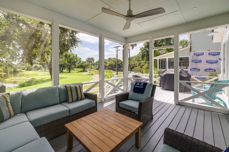 Screened In Back Porch