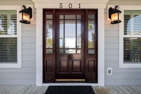 Enter Hakuna Matata through your elegant front door