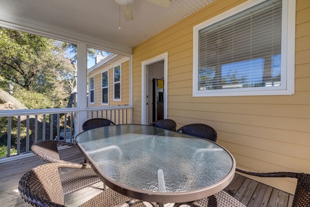 Screened in Back Porch off of Kitchen