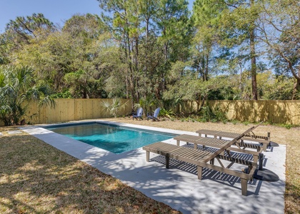 poolside loungers