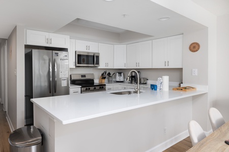 You'll love cooking your favorite coastal meals in your kitchen