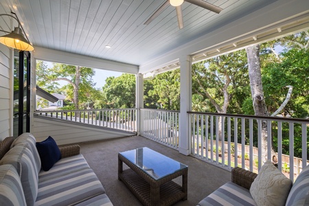 Sip your morning coffee from the second floor deck