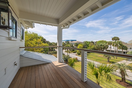 Step out onto your private balcony with beautiful Isle of Palms views