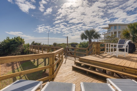 Beachside porch