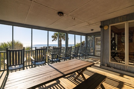 outside dining with the best view