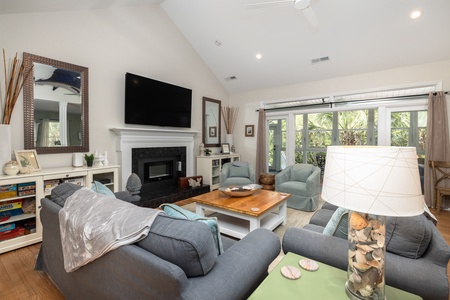Unwind in your cozy living room