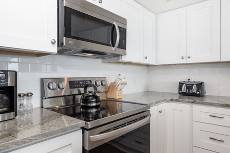 Enjoy cooking on your stainless steel appliances