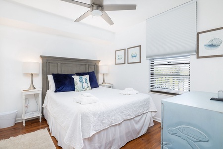 Rest easy in your queen bedroom