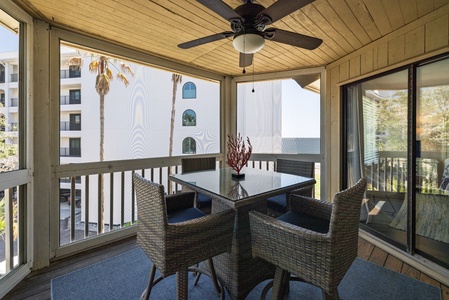 Smell the fresh ocean air from your private outdoor space
