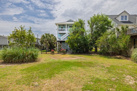 Once Upon A Tide viewed from the back lawn