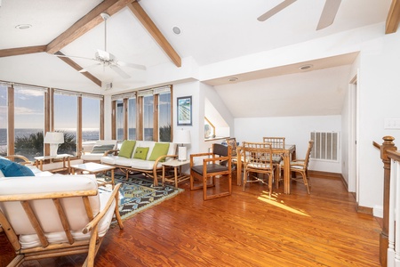 Sunroom and secondary dining table