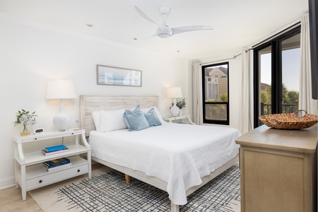Ocean Oasis features two king bedrooms