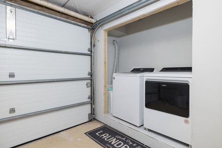 On Beach Time features a full-sized washer and dryer to keep your clothes fresh during your stay