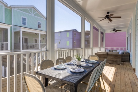 Patio Overlooking Pool