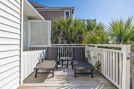 Soak in the sun on your lounge chairs