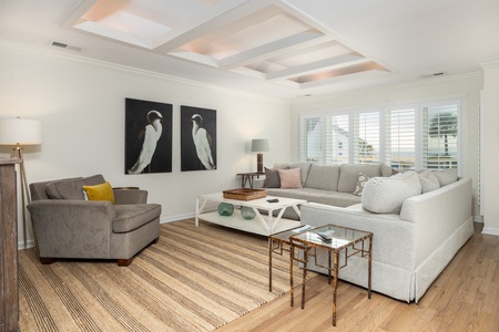 Enter No More Cloudy Days to your bright and airy living space