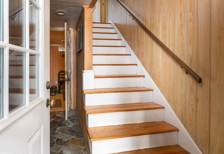 Stairs from the ground floor