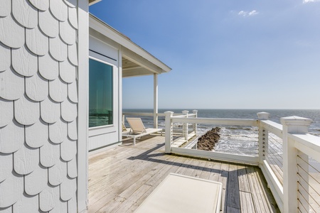 Ocean views from this home are endless