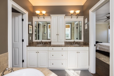 Moore To Life | Master Bathroom Double Vanity