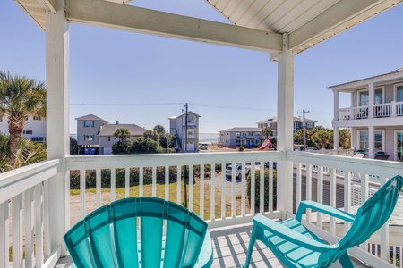 Upstairs porch