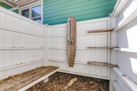 Outdoor shower