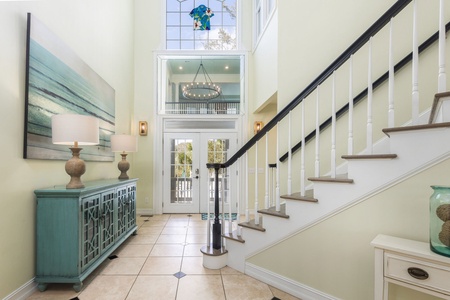 Entryway & Grand Staircase