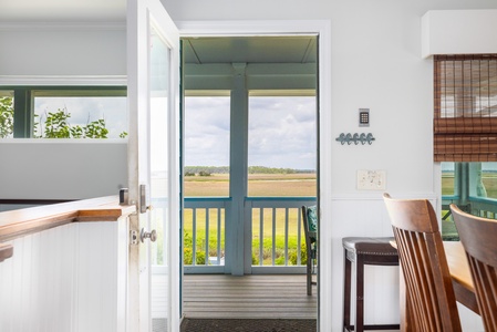 Enter Once Upon A Tide through your back porch