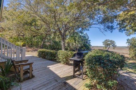 Back deck area