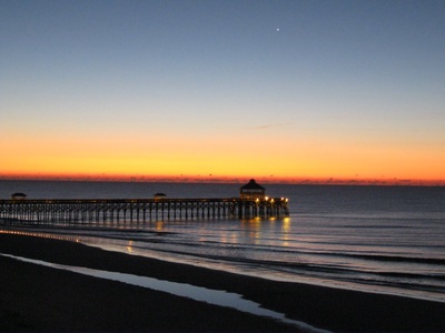 View at Dawn from deck