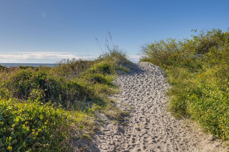 Beach path