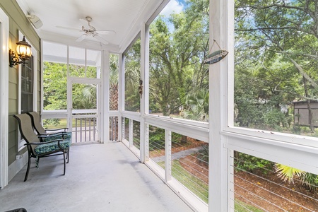 Upstairs Porch