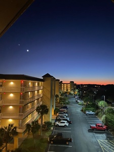 Twilight Aerial View Of Buliding