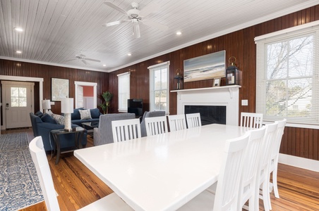 dining area to living room