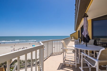 Step out onto your private terrace and take in the sights and sounds of Folly Beach