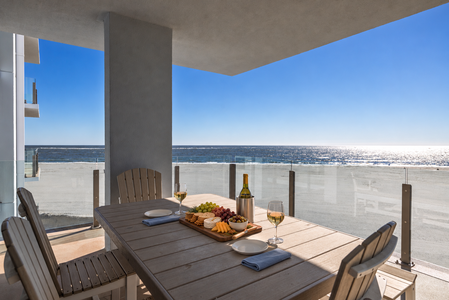 Take in the views from your oceanfront deck