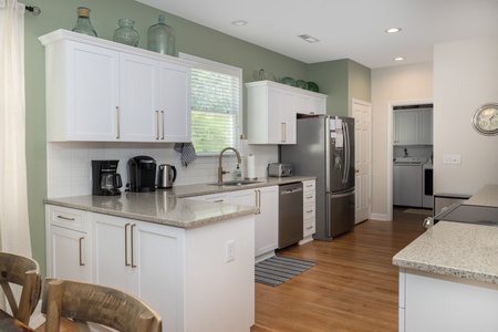Your spacious, well-equipped kitchen awaits