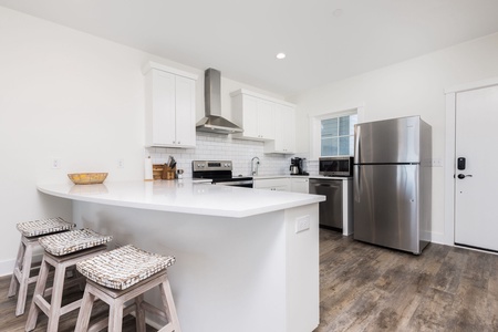 kitchen bar area