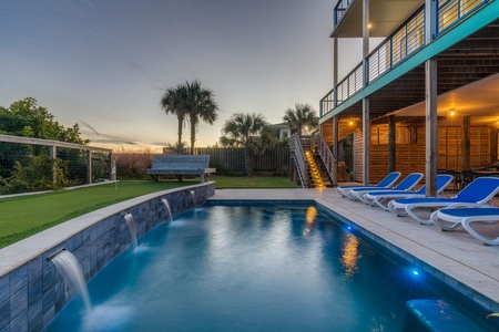 End your beach day with a dip in the heated oceanfront pool — pure vacation bliss.